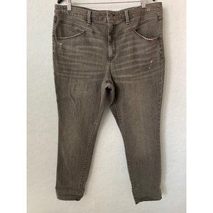 Universal Thread Gray High-waist Skinny Jeans